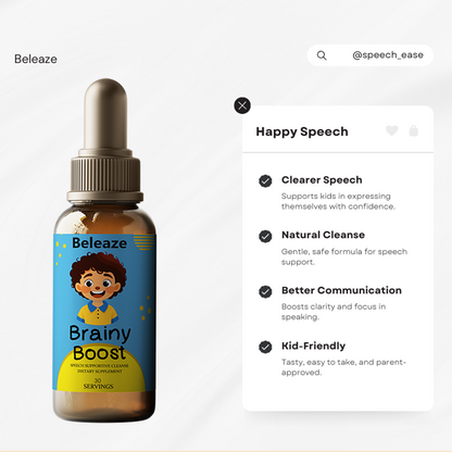 Beleaze™ Speech Support Supplement -